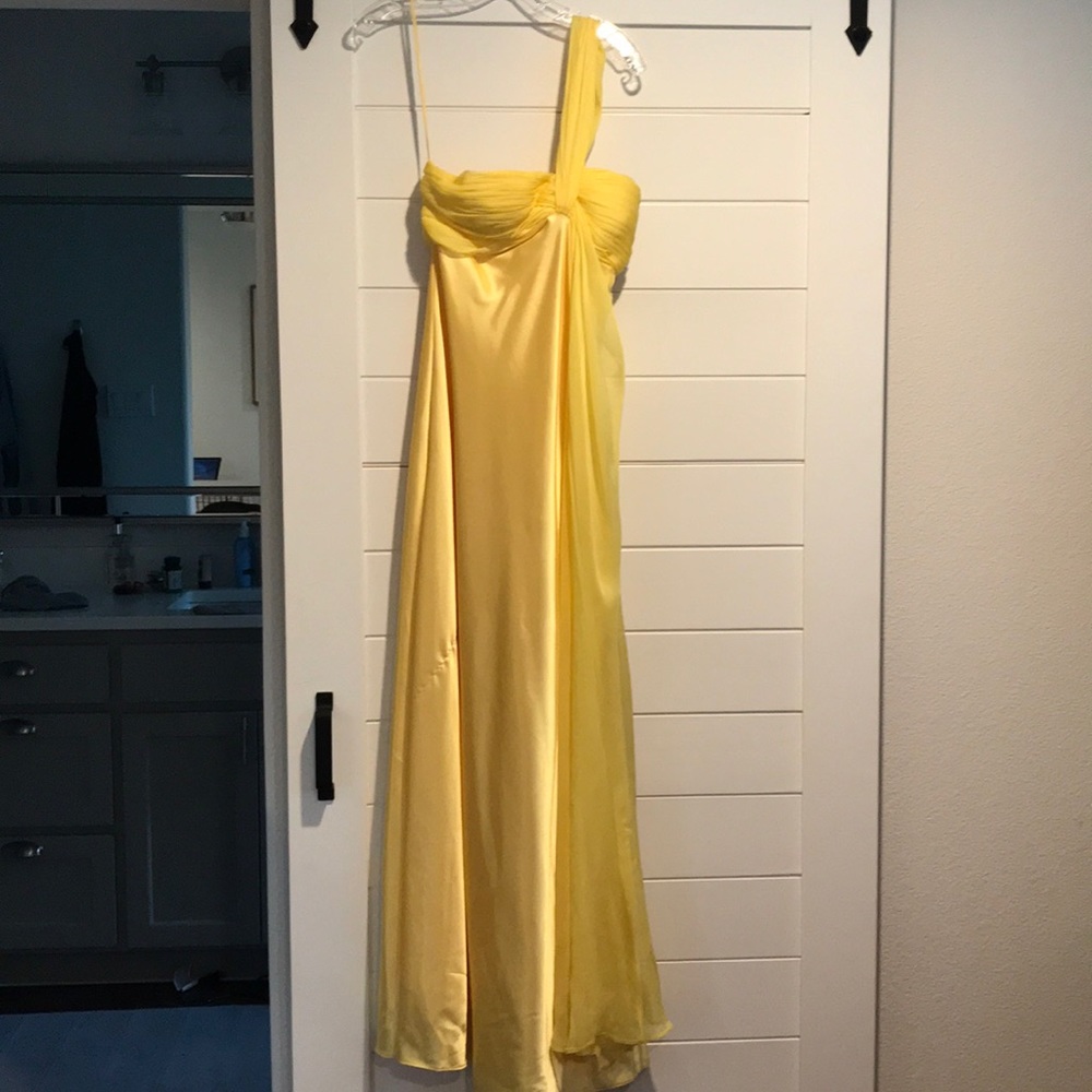 Prom Dress yellow